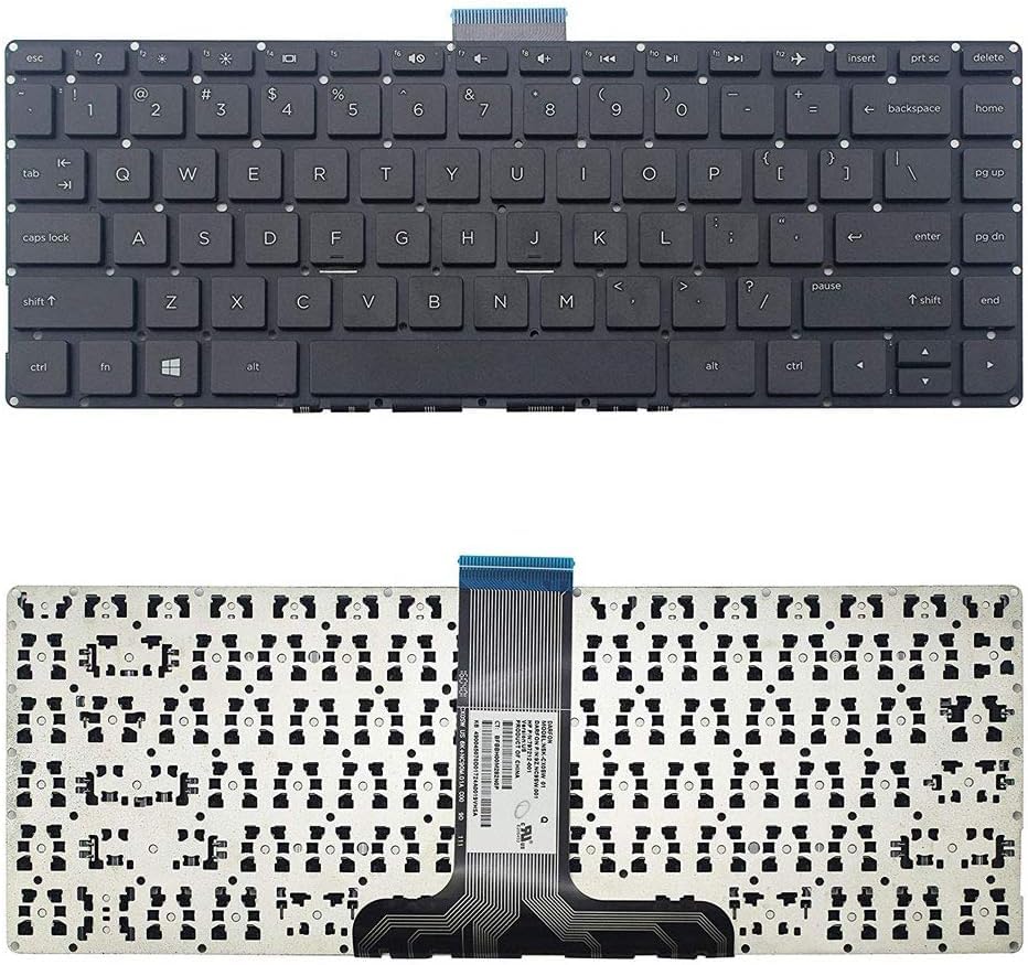 Techsio Laptop keyoard for H-P Pavilion 13-S X360 Black Keyboard